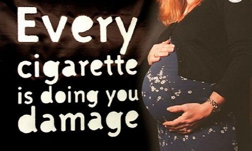 smoking pregnant damage